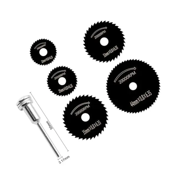 6-Piece Circular Saw Blade Set for Drills - Image 3