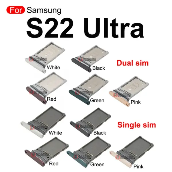 Samsung Galaxy S22 Ultra Dual SIM Card Tray - Image 2