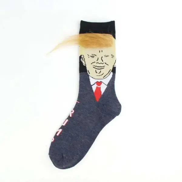 Donald Trump 3D Printed Crew Socks 2-Pack - Image 15