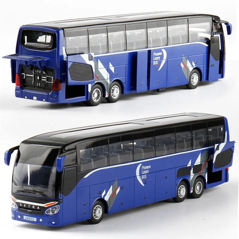 1:32 Alloy Pull Back Airport Bus Model 5 1:32 Alloy Pull Back Airport Bus Model - Image 5