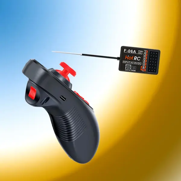 HOTRC DS-600 6CH 2.4GHz Remote Controller - Image 5