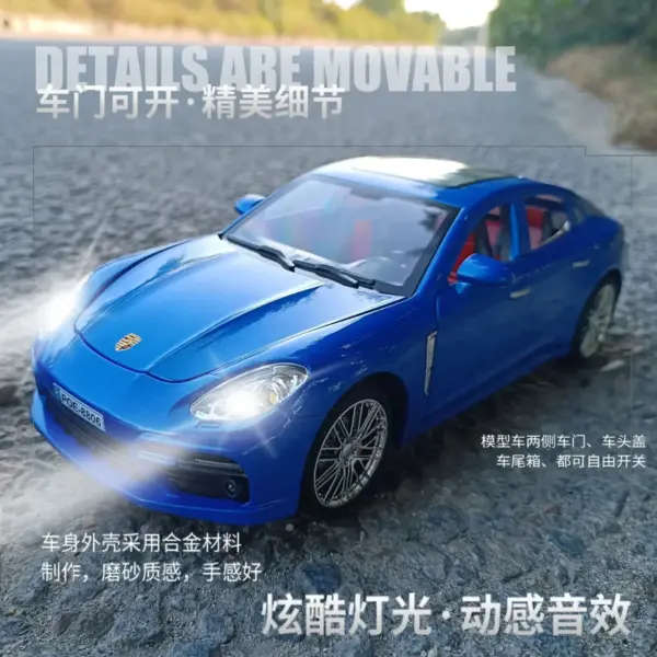 1:18 Metal Porsche Panamera Model Car - Image 2