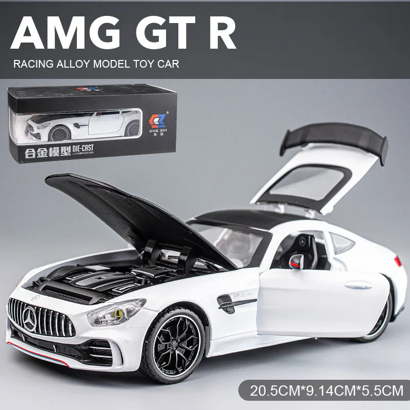 1:24 Scale Benz GTR Diecast Car Model 10 1:24 Scale Benz GTR Diecast Car Model - Image 10