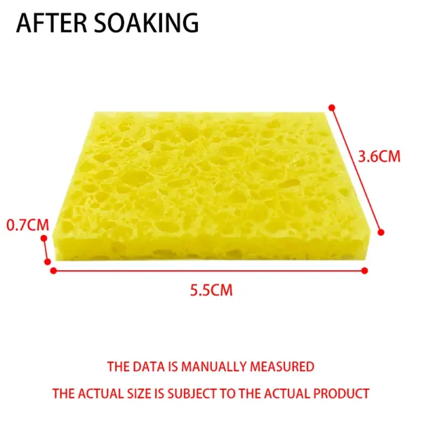 10-Pack High Temp Soldering Iron Cleaning Sponges - Image 2