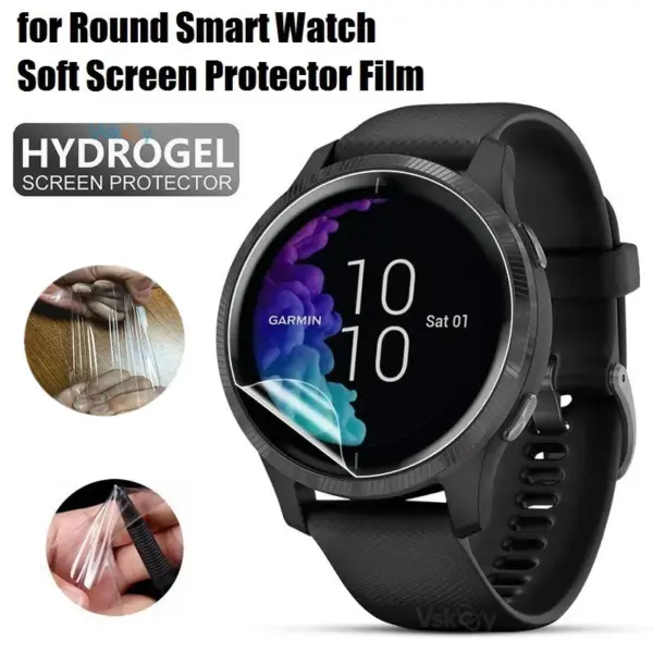 TPU Hydrogel Screen Protector for Garmin Venu - Image 2