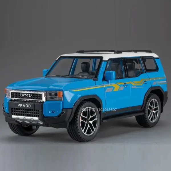 1:24 Alloy Diecast Prado LC250 Model Car - Image 9