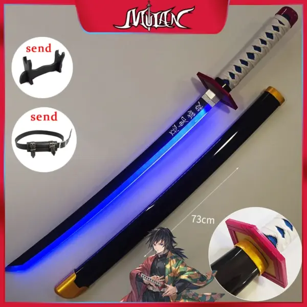 Demon Slayer Nichirin Tō Wooden Sword 73cm/103cm - Image 23