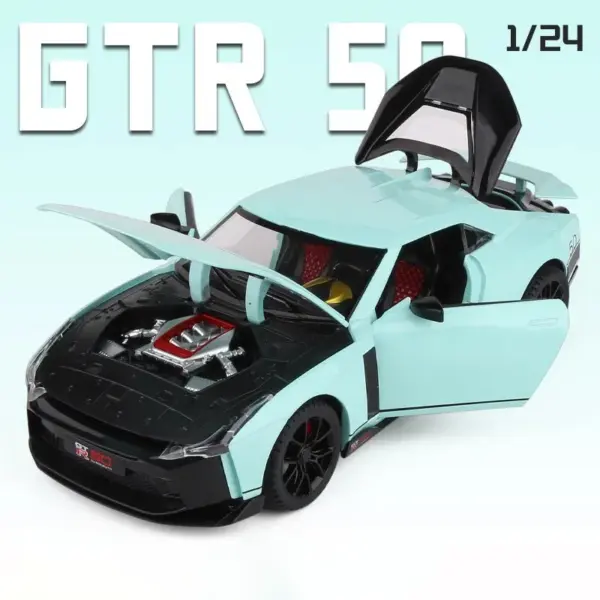 1:24 Scale GTR50 Diecast Model Car with Sound - Image 8