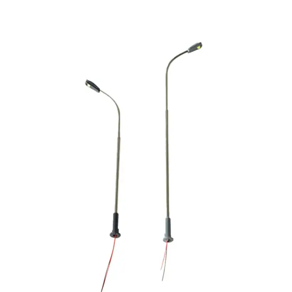 10pcs HO Scale 3V LED Street Lights - Image 6