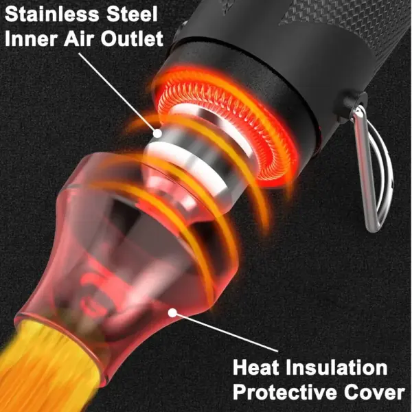 300W Handheld Hot Air Gun for Crafts - Image 3