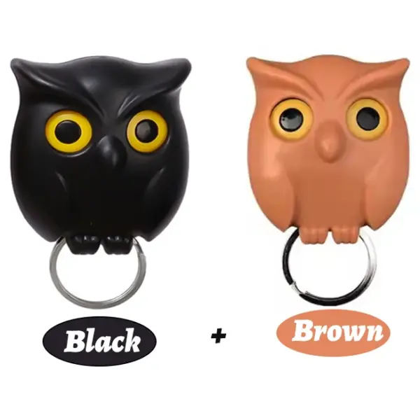 Winking Owl Magnetic Key Hook Decor - Image 16