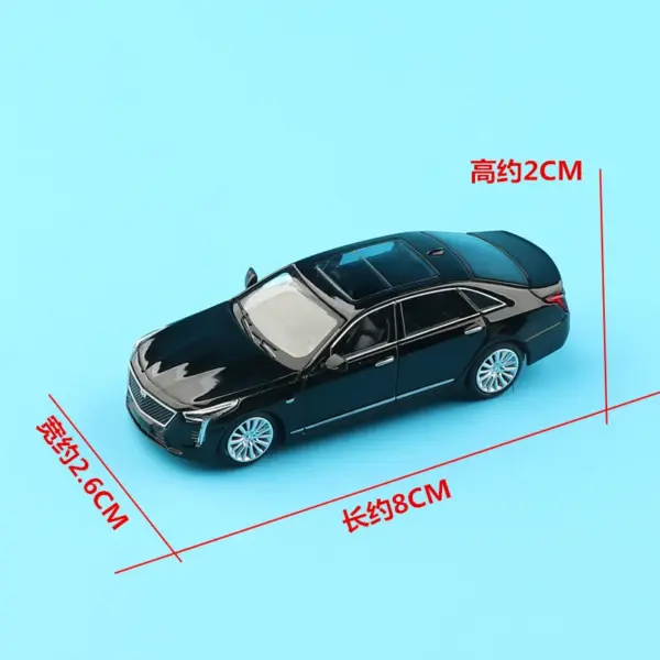 1:64 Scale Cadillac CT6 Alloy Model Car - Image 2