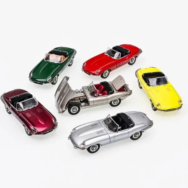 1961 Jaguar E-Type 1:64 Scale Alloy Model - Image 2