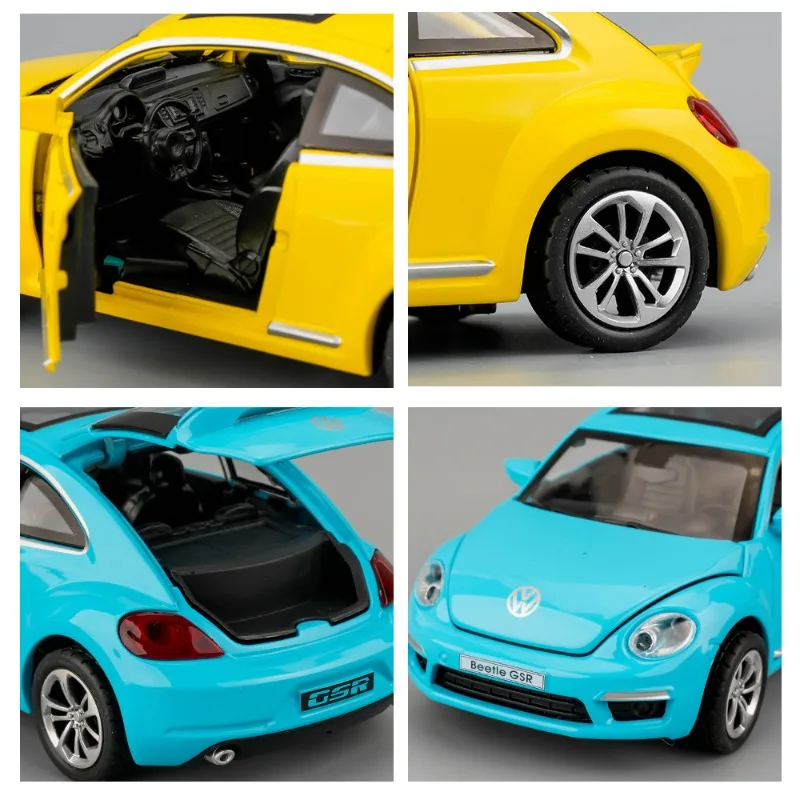 1:32 Diecast Volkswagen Beetle GSR Model Car 5 1:32 Diecast Volkswagen Beetle GSR Model Car - Image 5
