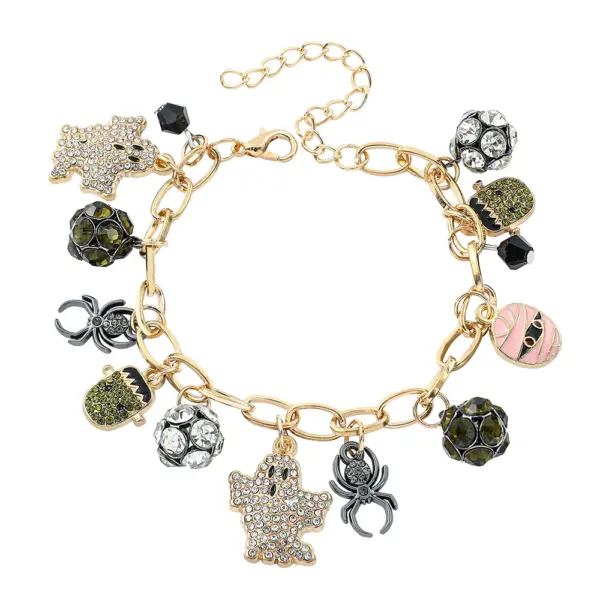 Neo-Gothic Charm Bracelet for All Genders - Image 8