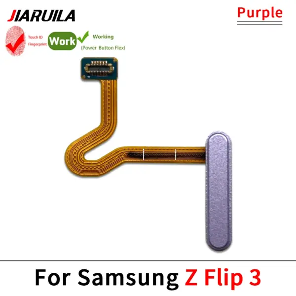 Fingerprint Sensor Home Return Key for Samsung Z Flip Series - Image 3