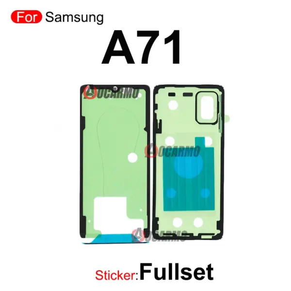 Samsung Galaxy A71 Fullset Stickers - Image 2