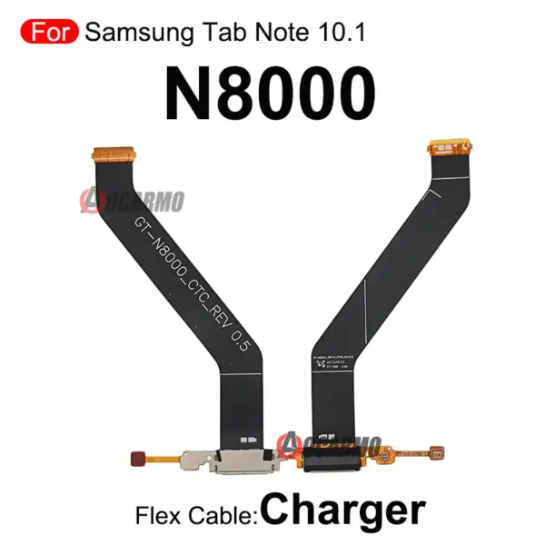 Samsung Galaxy Tab N8000 USB Charging Port Flex Cable - Image 5