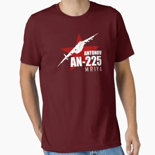 An-225 Mriya Digital Print Cotton T-Shirt - Image 12