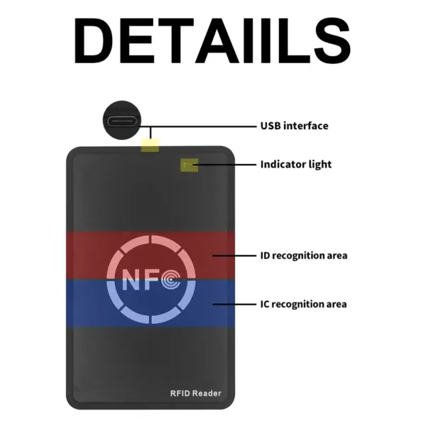 NFC Smart Card Copier 13.56MHz 125KHz Duplicator - Image 6