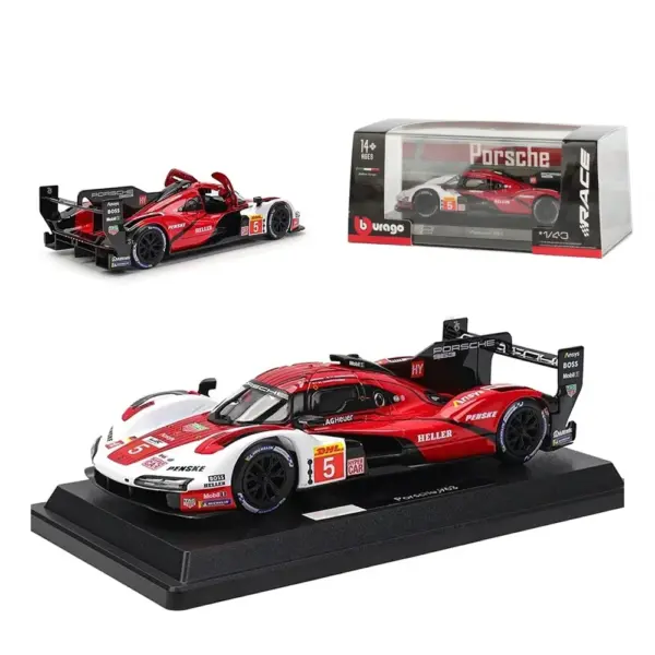 Bburago 1:43 Porsche 963 Diecast Model Car - Image 2