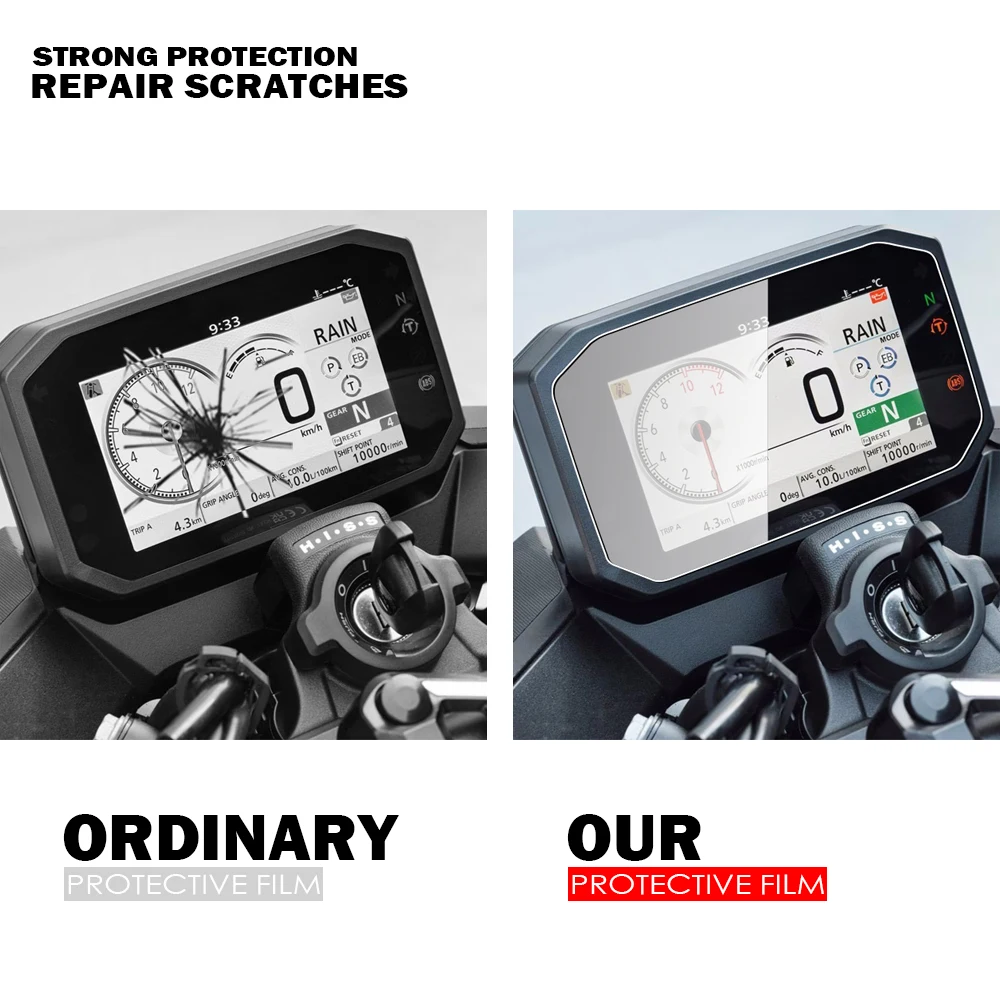 Motorcycle Screen Protector for Honda CB750 Hornet 4 Motorcycle Screen Protector for Honda CB750 Hornet - Image 4