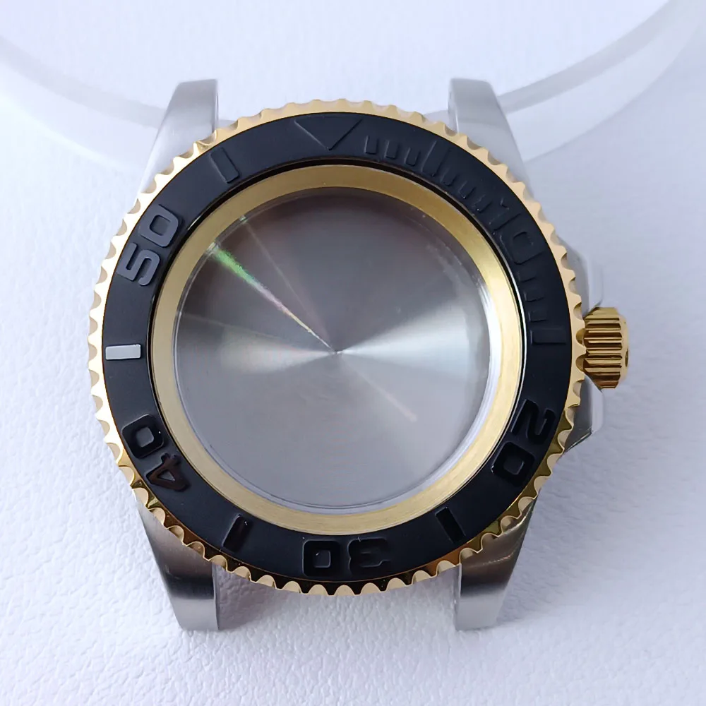 40.5mm Stainless Steel GMT Watch Case NH35/NH36 128 40.5mm Stainless Steel GMT Watch Case NH35/NH36 - Image 128