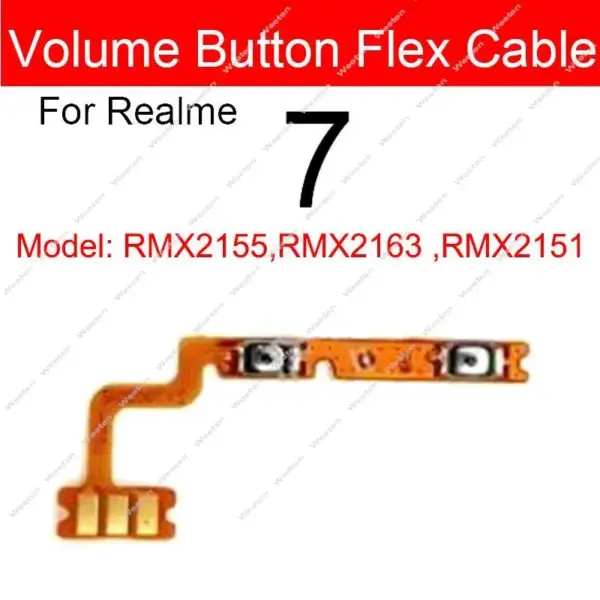 Power Volume Flex Cable for Oppo Realme 6, 7, 8 Models - Image 8