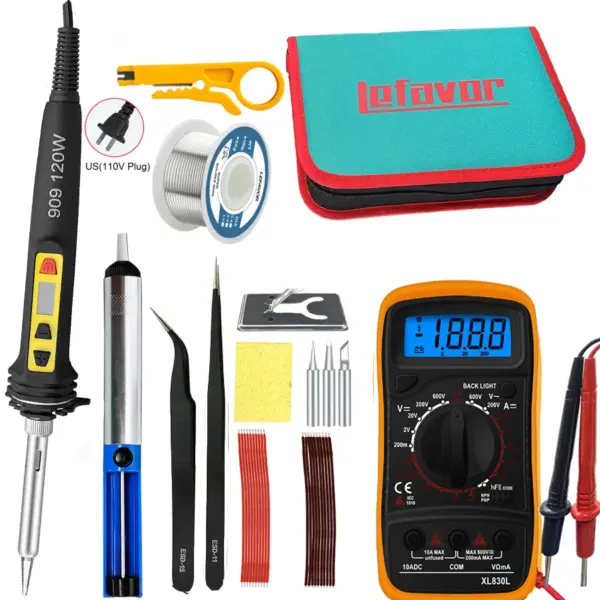 Digital Soldering Iron Kit 100W/120W 907/909 - Image 18