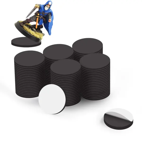 100pcs 25mm Round Magnetic Model Bases - Image 2