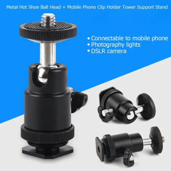 Universal Smartphone Tripod Adapter for iPhones & Androids - Image 7