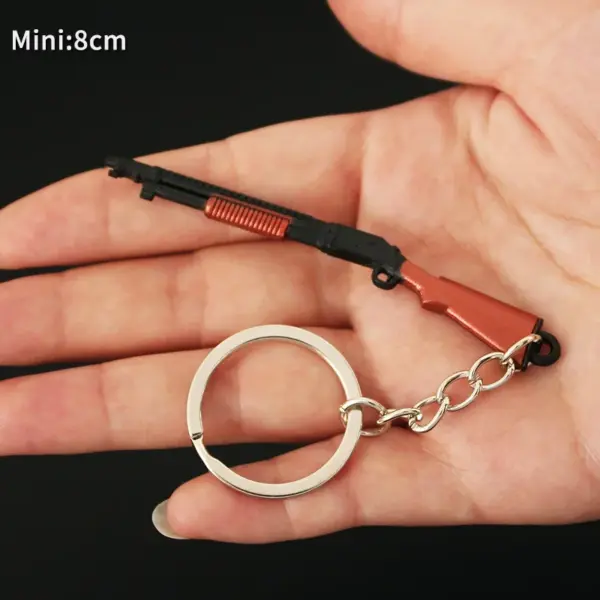 PUBG Mini Gun Keychain Alloy S1897 Model - Image 3