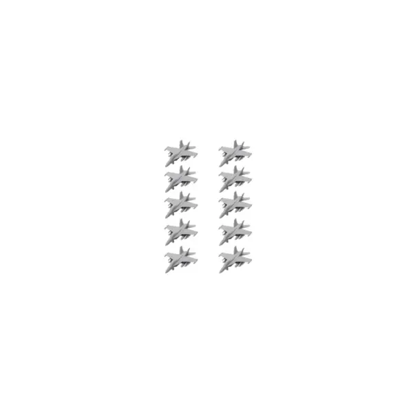 10PCS EA-18G Resin Model Aircraft Set - Image 8