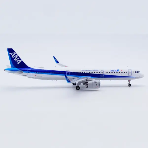 SA2028 All Nippon Airways Diecast Airbus A321neo Model - Image 6