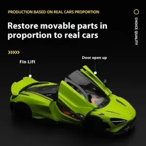 1:24 McLaren 765LT Diecast Metal Car Model 15 Sc49a46310d40411890ce09298571ed70w
