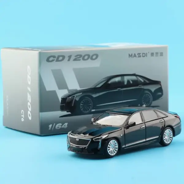 1:64 Scale Cadillac CT6 Alloy Model Car - Image 7