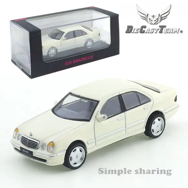 1/64 Diecast Mercedes-Benz E55 AMG Model Car - Image 7