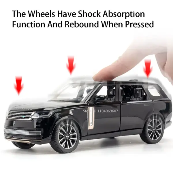 1:24 Land Range Rover SV 2022 Diecast Model - Image 5