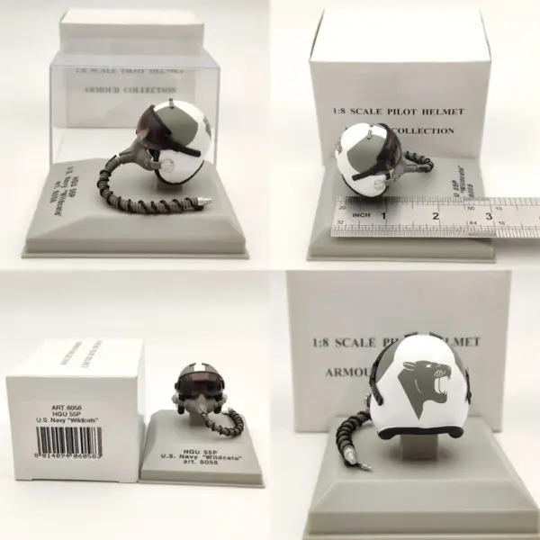 Diecast Pilot Helmet HGU 26P/33P/55P/MC 10/Gueneau 316 - Image 28
