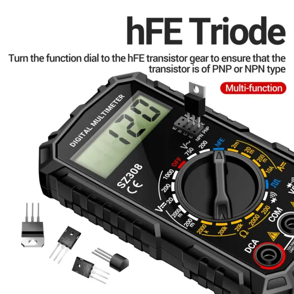 Digital Multimeter High-Precision Voltage Tester - Image 4