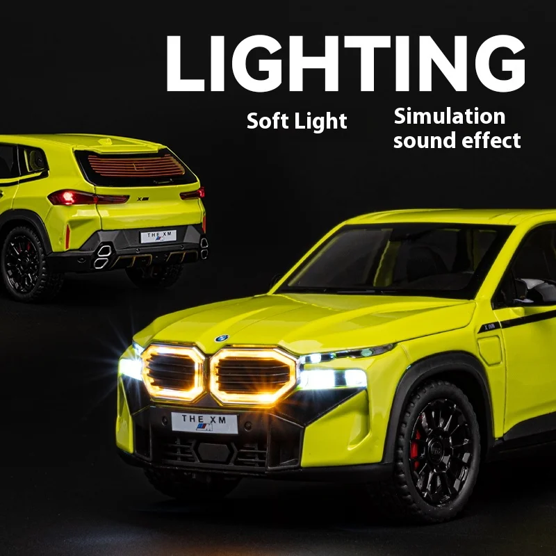 1:24 BMW XM Diecast Model Car with Sound 5 1:24 BMW XM Diecast Model Car with Sound - Image 5