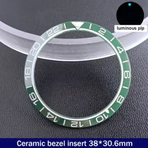 Ceramic Bezel Insert for 40mm Men's Watch 287 Sc55d22c7ebde45f9b42b9b1049d93735y