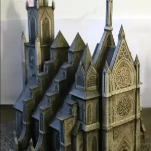 1/87 Medieval Cathedral Castle Paper Model Kit 19 Sc56008fb8a78417fb2b06dcb620e018ae