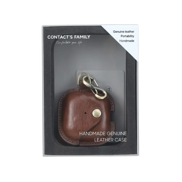 Genuine Leather Case for AirPods 4 - Image 8