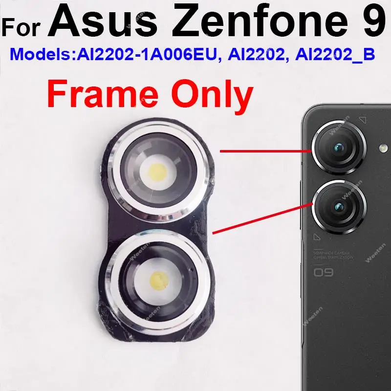 ASUS Zenfone 9/10 Camera Lens Frame Cover Kit 7 ASUS Zenfone 9/10 Camera Lens Frame Cover Kit - Image 7