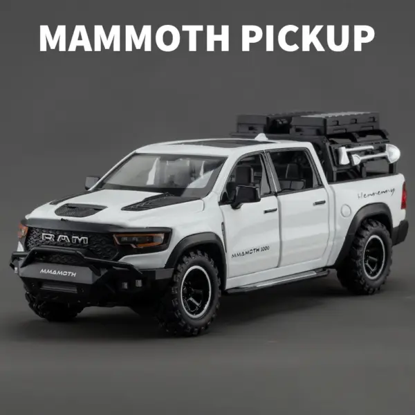 1:32 Dodge Mammoth 1000 TRX Diecast Model - Image 10