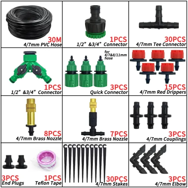 Automatic Garden Micro Drip Irrigation Kit - Image 29