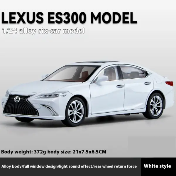 Lexus ES300 1:24 Diecast Model Car - Image 8