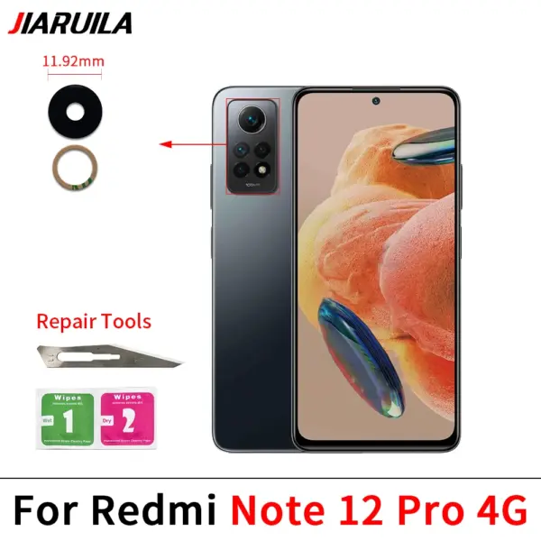 Camera Glass Lens for Xiaomi Redmi Note Series - Image 3