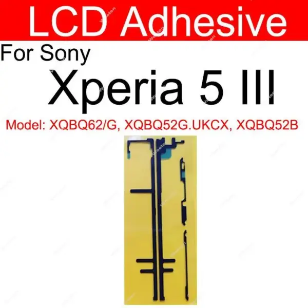 LCD Rear Battery Cover Adhesive for Sony Xperia 1 X1 II III and Xperia 5 X5 II III - Image 3